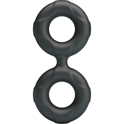 Anel Peniano Duplo de Silicone Radwan para Retardar a Ejaculação