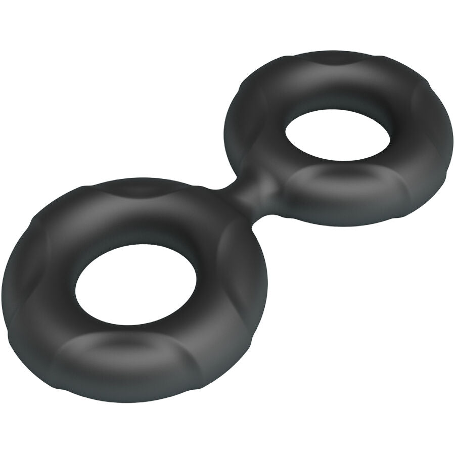 Anel Peniano Duplo de Silicone Radwan para Retardar a Ejaculação
