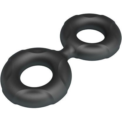 Anel Peniano Duplo de Silicone Radwan para Retardar a Ejaculação
