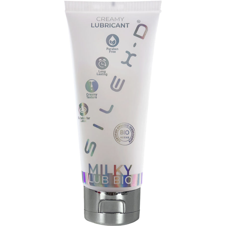Silexd Lubrificante Cremoso Milky Lub Bio Efeito Sêmen 100 ML para realismo e prazer natural.