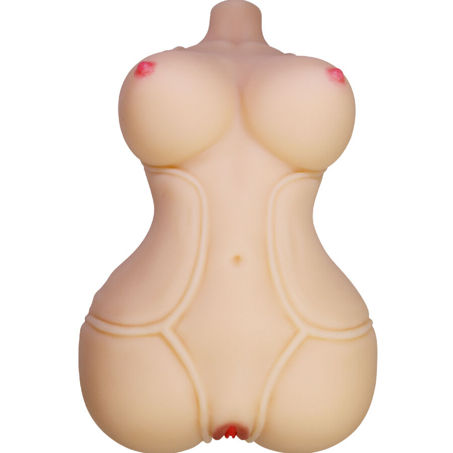 Masturbador Feminino Realista Diana com Aberturas Vaginal e Anal - 5kg