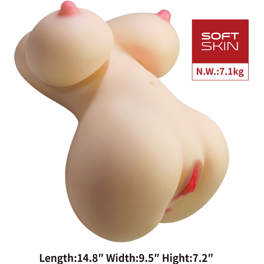 Masturbador Feminino Realista Fiona com Vagina e Ânus - 7.1kg