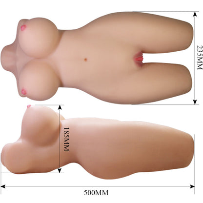 Masturbador Feminino Realista de Torso Mia - Vaginal e Anal, 8.5 kg