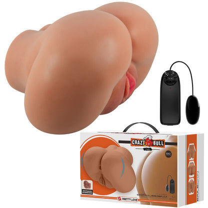 Vibrador Luna Realista com Controle Remoto para Vagina e Ânus