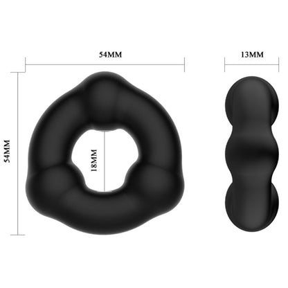 Anel Peniano de Silicone Super Macio com Nódulos