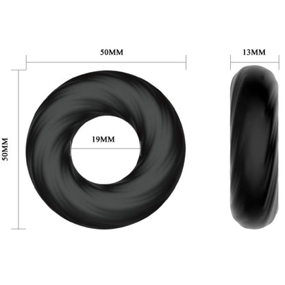 Anel Peniano de Silicone Espiral