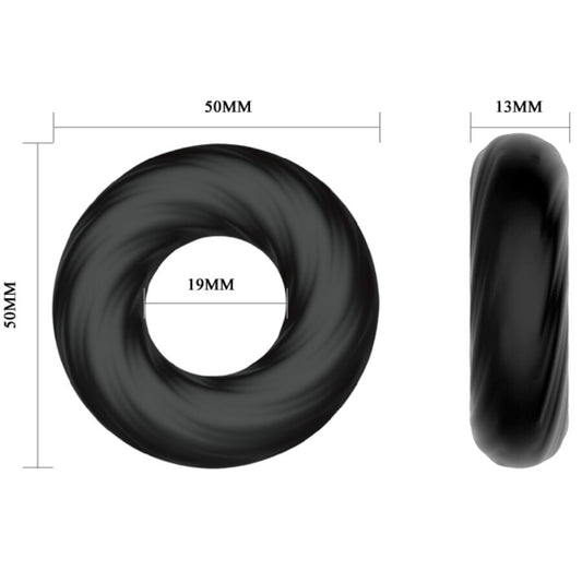 Anel Peniano de Silicone Espiral