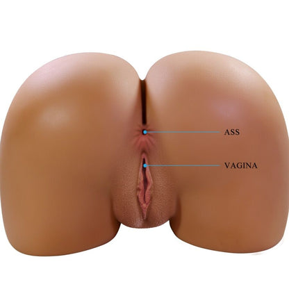Masturbador de Bumbum Feminino Realista Wendy com Vibração, Sucção e Sons Eróticos