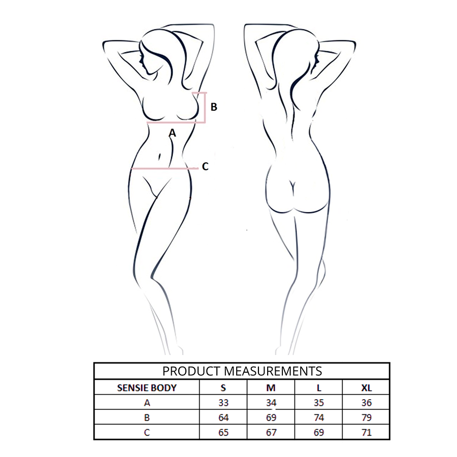 PASSION - SENSIE BODY PLUM S/M