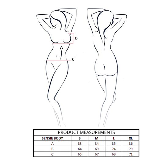 PASSION - SENSIE BODY PLUM S/M
