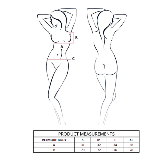 PASSION - VELMORE BODY AZUL L/XL