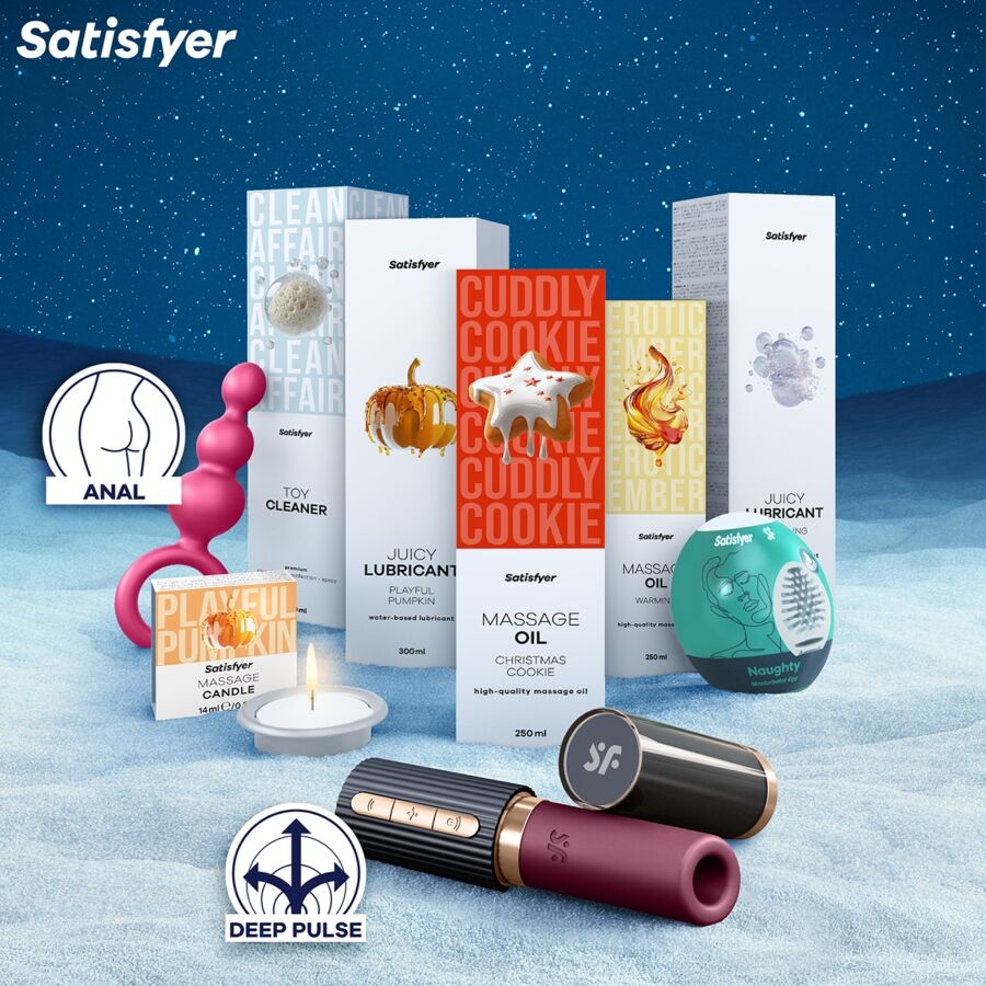 Satisfyer Calendário do Advento Premium 2025 com 24 surpresas eróticas
