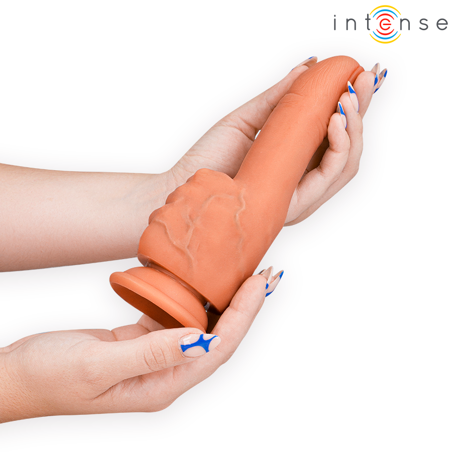 Intense Bender Estimulador de Ponto G Mão Flexível, detalhe da textura e design ergonómico.