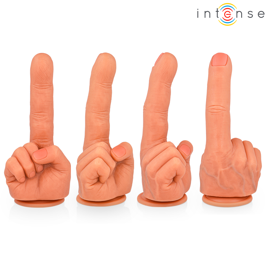 Estimulador de Ponto G Hubert Mão Flexível Intense de silicone macio