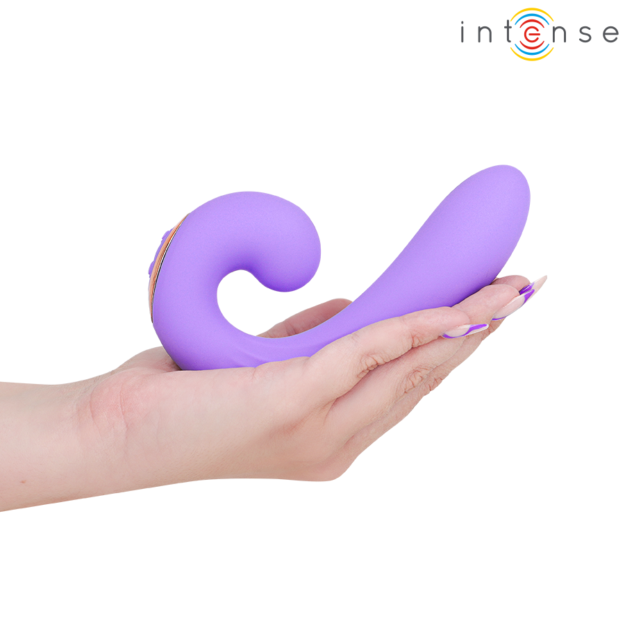 Intense Estimulador Clitoriano Meryl com dupla vibração e design ergonómico