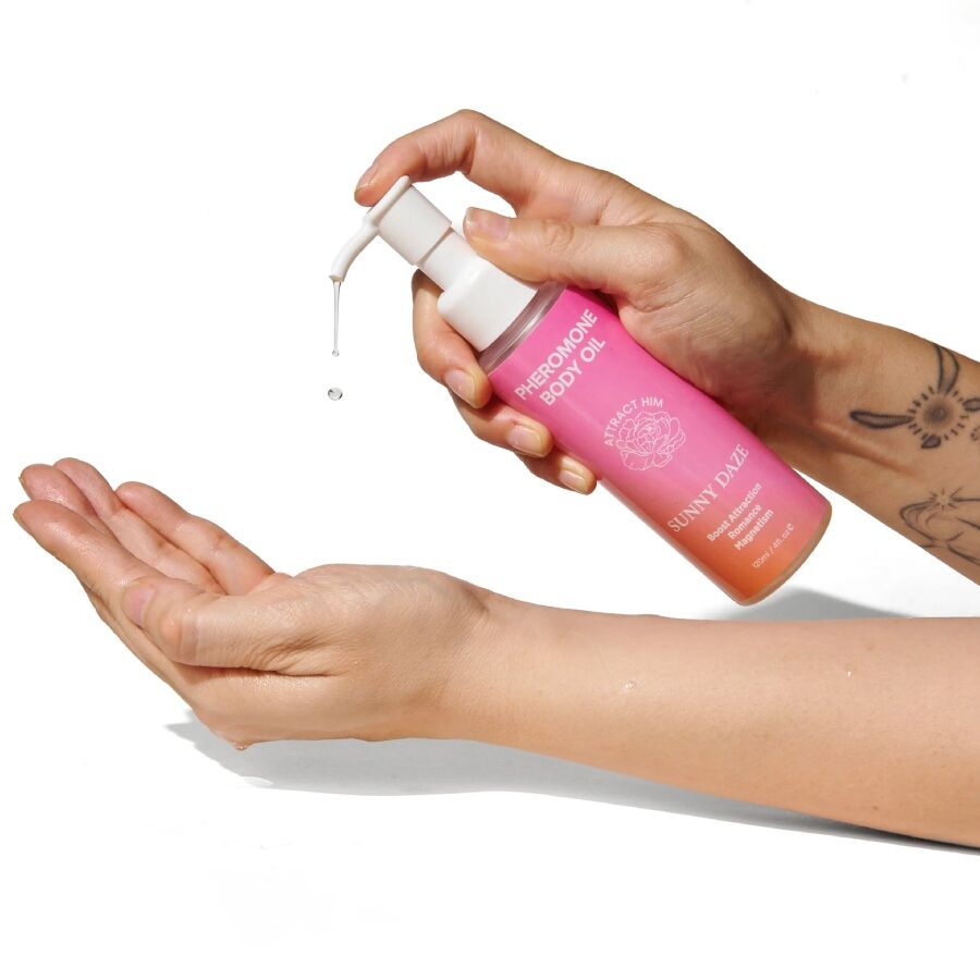 Óleo Corporal Bloom com Feromonas Sunny Daze 120 ML
