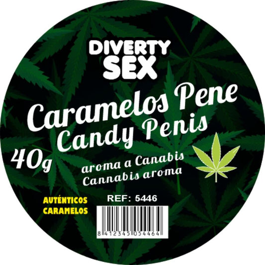 Doces de Pénis com Aroma a Cannabis para Festas