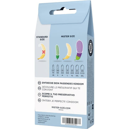 Kit de Teste com 3 Camisinhas de Tamanhos Diferentes + Fita Métrica