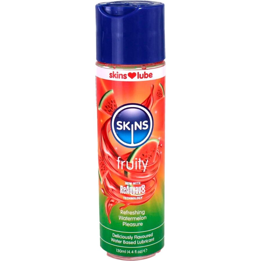 Lubrificante à Base de Água com Sabor de Melancia 130 ml