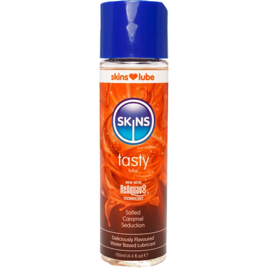 Lubrificante Saboroso à Base de Água com Caramelo Salgado 130 ml
