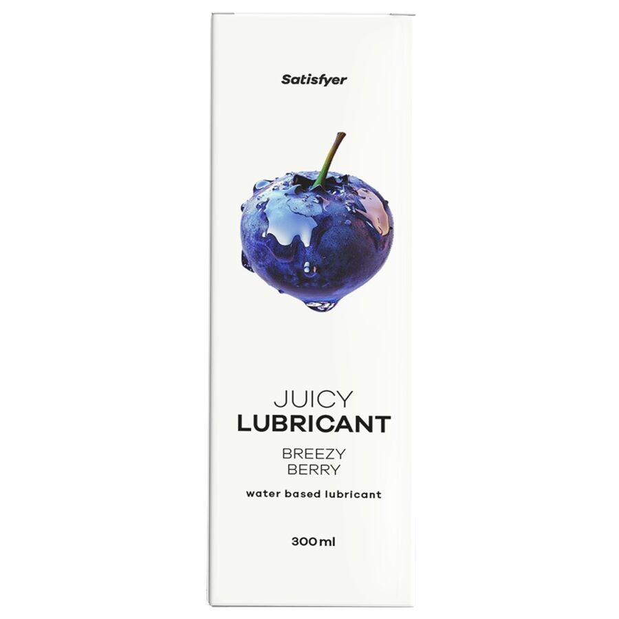 Satisfyer Lubrificante Juicy Frutas Vermelhas 300 ML para momentos íntimos