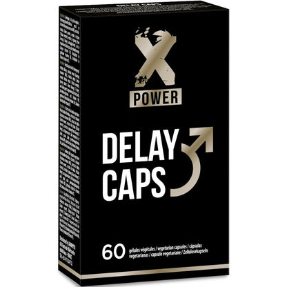 XPOWER Cápsulas para Retardar a Ejaculação - 60 Cápsulas, embalagem do produto.
