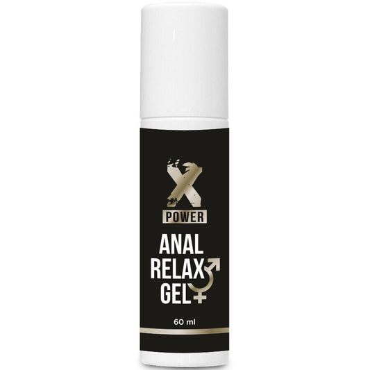 XPOWER Gel Relaxante Anal 60ml para penetração confortável e suave