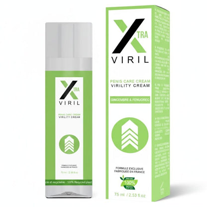 Imagem do RUF X Viril Creme para Melhorar Ereção e Tamanho 75ml.