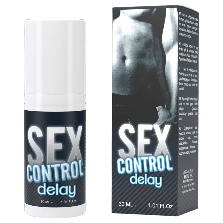Creme de Atraso RUF para controle de ejaculação, em embalagem de 30 ml.