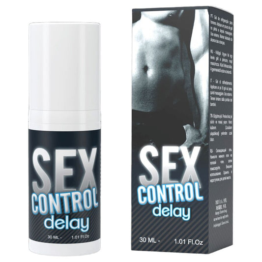 Creme de Atraso RUF para controle de ejaculação, em embalagem de 30 ml.