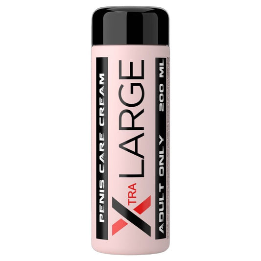 RUF Creme de Massagem Masculina Estimulante Xtra Grande 200ml para bem-estar íntimo.