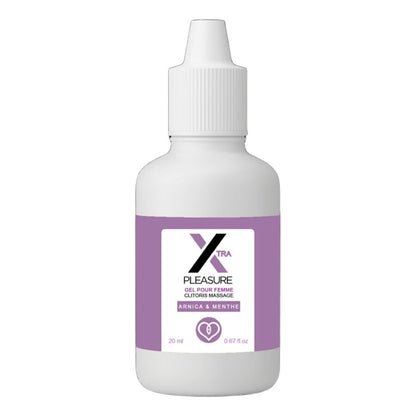 RUF - X Pleasure Gel de Massagem para Clitóris com Arnica e Mentol 20 ML, frasco detalhado