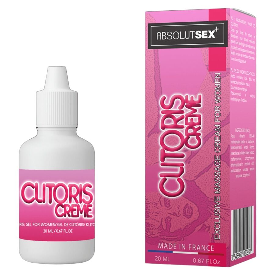 Creme estimulante de clitóris RUF 20 ML para prazer feminino intenso