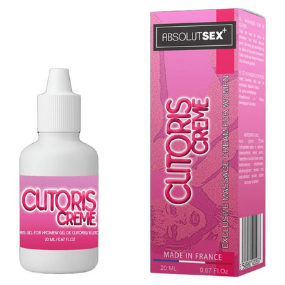 Creme estimulante de clitóris RUF 20 ML para prazer feminino intenso