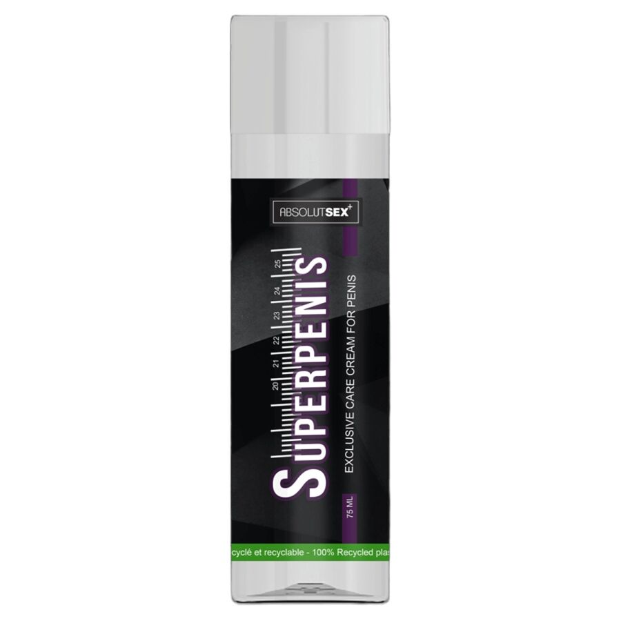 RUF Creme Pénis Superpenis 75 ML, para cuidado íntimo masculino.
