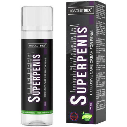 RUF Creme Pénis Superpenis 75 ML, para cuidado íntimo masculino.