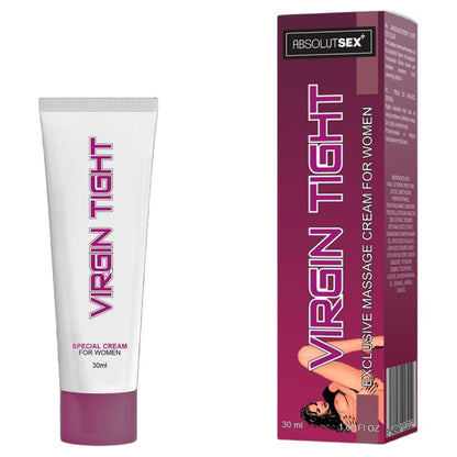 Creme reafirmante íntimo RUF Virgin Tight de 30 ML para elasticidade vaginal.