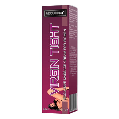 Creme reafirmante íntimo RUF Virgin Tight de 30 ML para elasticidade vaginal.