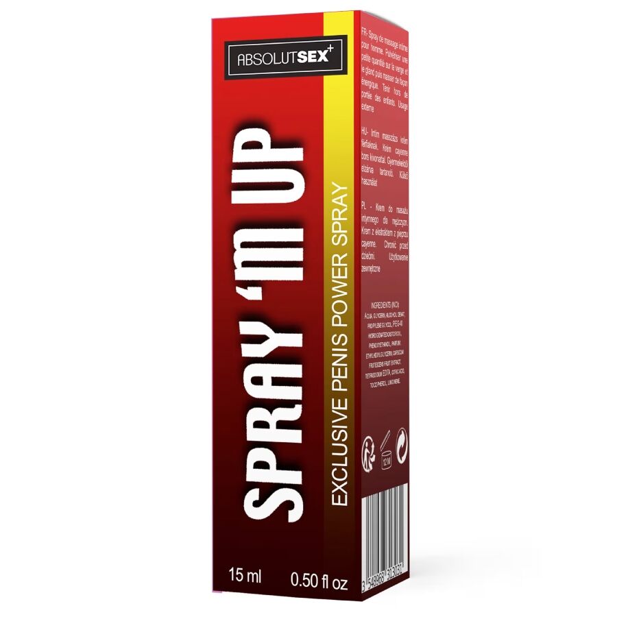 Imagem do RUF Lavetra Spray M Up 15ml, um potenciador de ereção.