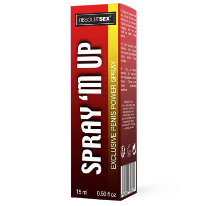 Imagem do RUF Lavetra Spray M Up 15ml, um potenciador de ereção.