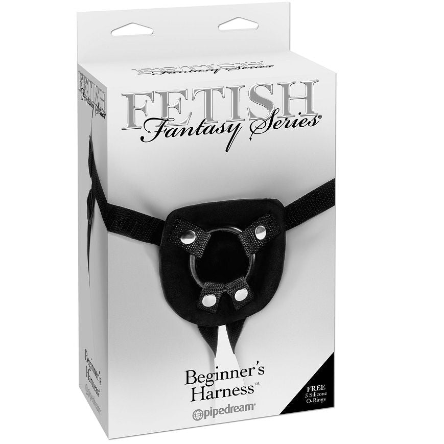 Close-up of the FETISH FANTASY SERIES Universal Neoprene Harness, showing its adjustable straps and soft texture.
