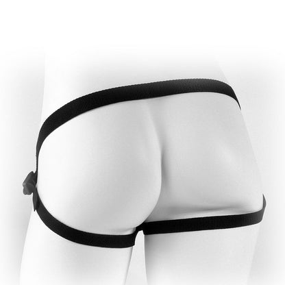 Close-up of the FETISH FANTASY SERIES Universal Neoprene Harness, showing its adjustable straps and soft texture.