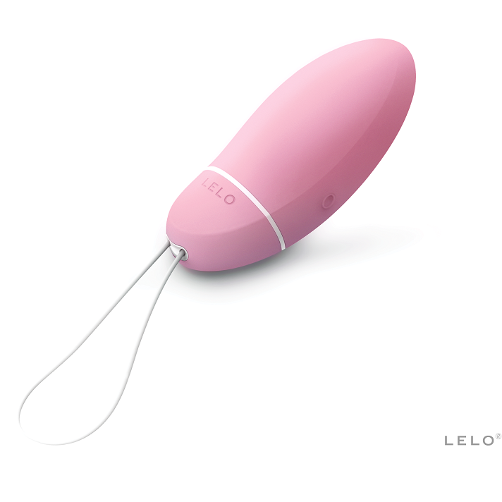 Close-up do LELO Luna Smart Bead Rosa, um exercitador Kegel inteligente para fortalecimento do assoalho pélvico e prazer.