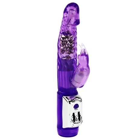 Vibrador Rabbit Persinal Elite BAILE com dupla rotação para estimulação clitoriana e ponto G.