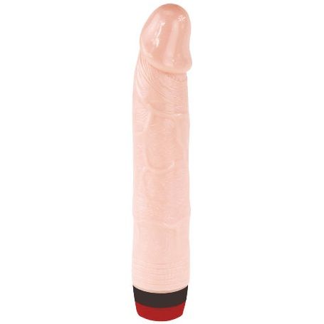 Detalhe do Vibrador Realista BAILE Rockin Dong Cyber Skin III com textura e veias visíveis