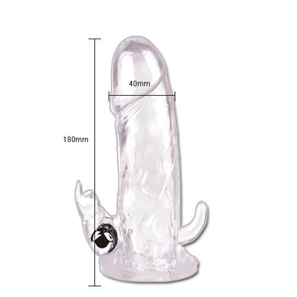 Imagem do Baile Extensor Peniano Multiusos com Bala Vibratória, mostrando o design e as características do produto.