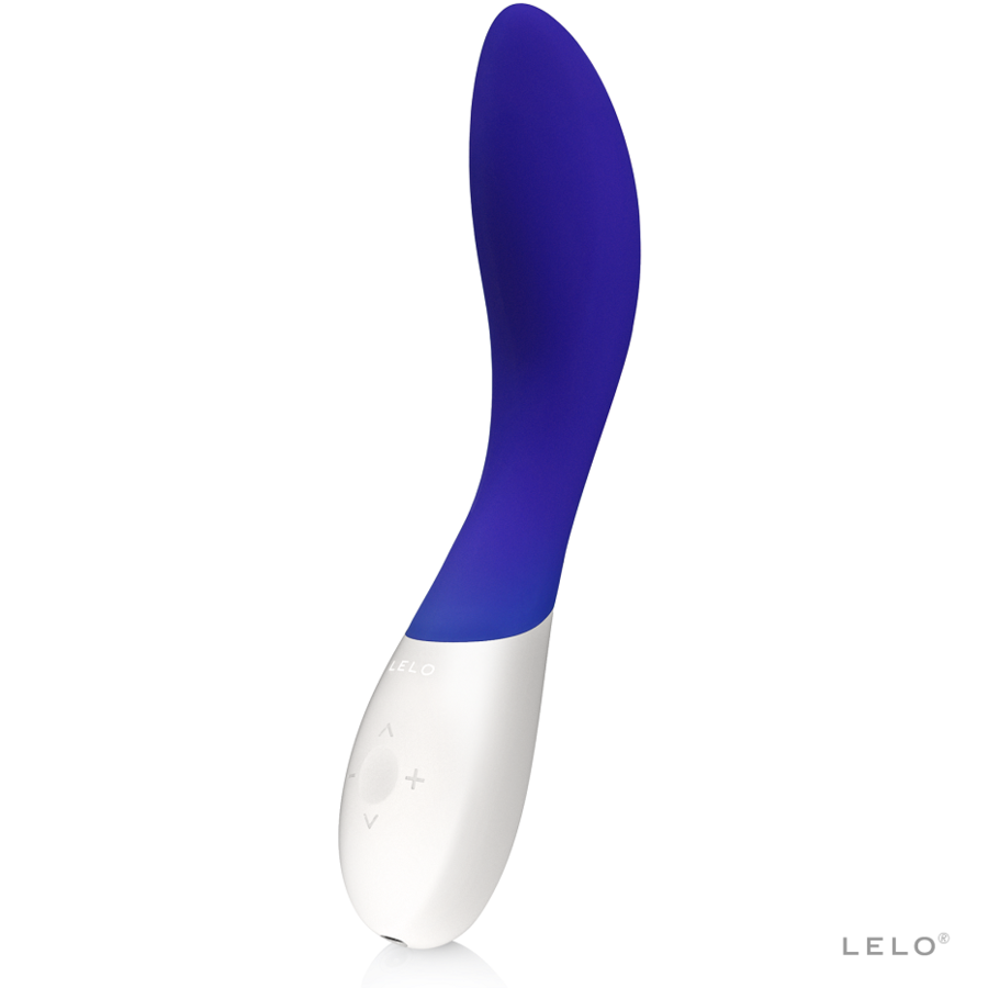 Vibrador de Ponto G LELO Mona Wave Noite Azul com design ergonómico e suave de silicone