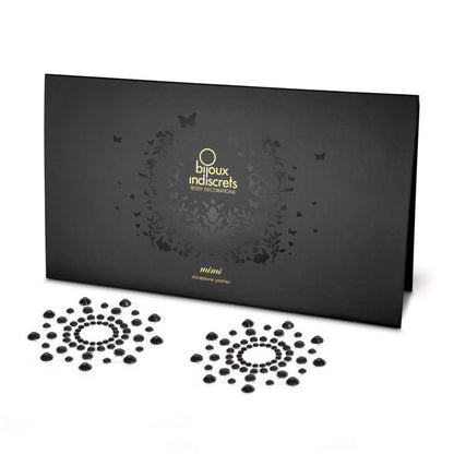 BIJOUX INDISCRETS Mamilos Mimi Preto para decoração corporal sensual