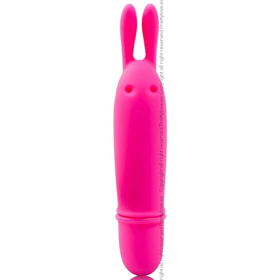 Pretty Love Mini Vibrador Boyce Lilás, detalhe do design ergonómico e material de silicone suave.