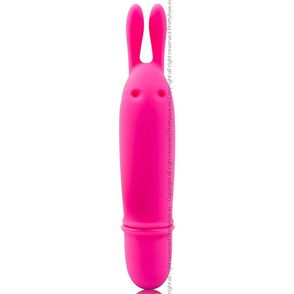 Pretty Love Mini Vibrador Boyce Lilás, detalhe do design ergonómico e material de silicone suave.
